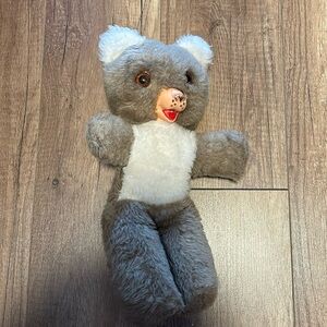 Vintage MCM Teddy Bear with Rubber Snout ~ 12